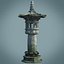 Chinese Stone Lamp