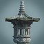 Chinese Stone Lamp