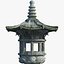 Chinese Stone Lamp