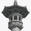 Chinese Stone Lamp