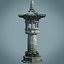 Chinese Stone Lamp