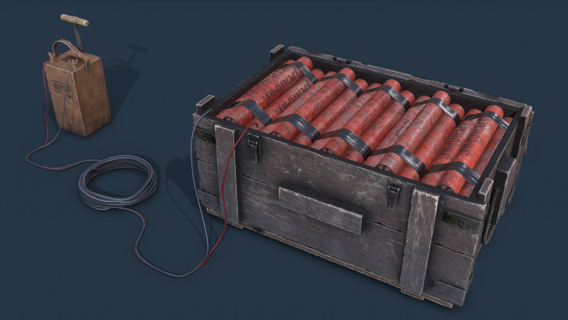 3D Explosive Devices Model - TurboSquid 2157054