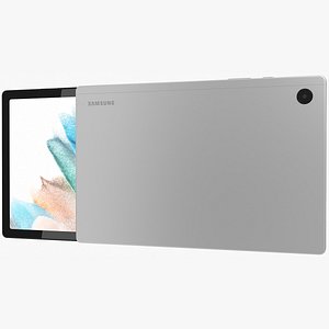 Samsung Galaxy Tab A8 10 5 2021 Silver 3D