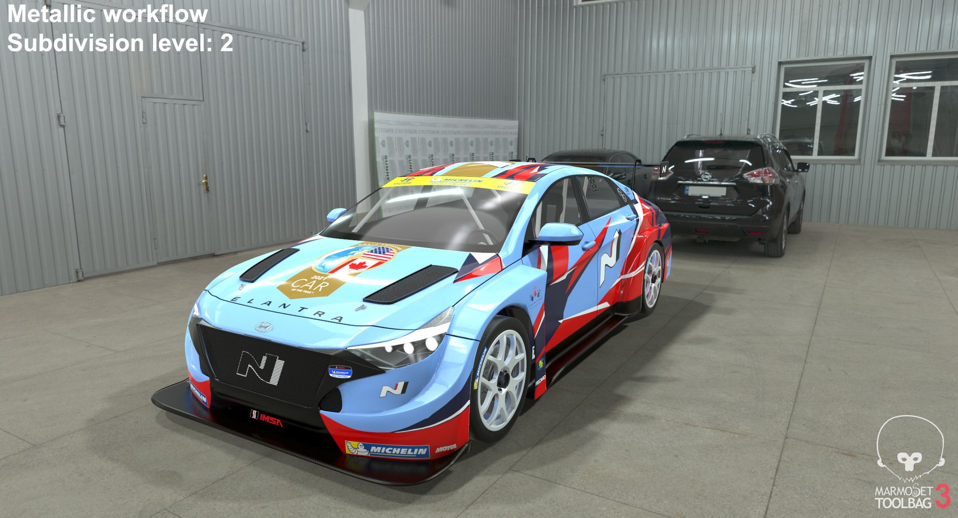 3D model Hyundai Elantra N TCR 2021 https://p.turbosquid.com/ts-thumb/N6/anqGbS/vH/screenshot014/png/1620736912/1920x1080/fit_q87/64292be007891b202da87efa322b54a0b5dad3a7/screenshot014.jpg