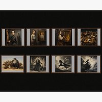 Set of paintings