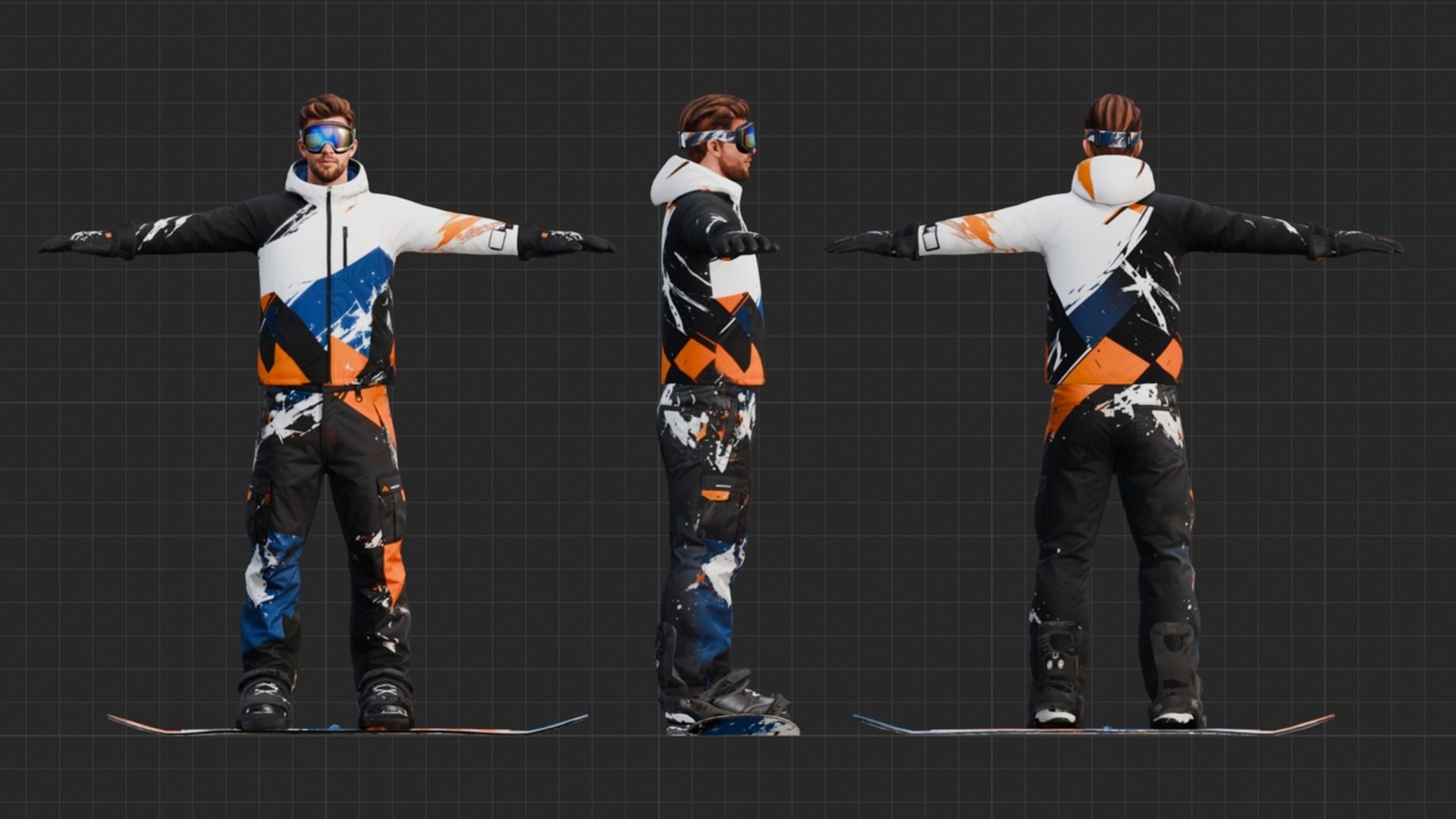 3D Snowboarder - Rigged https://p.turbosquid.com/ts-thumb/N6/d0Wj58/az/4/jpg/1787026707/1920x1080/fit_q87/b73bed87c4c23f359b26ab7641e0fbaedc23c6bb/4.jpg