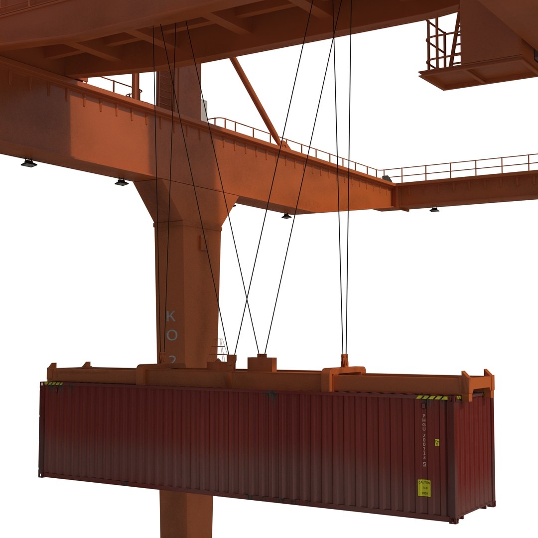 rail mounted gantry container crane c4d https://p.turbosquid.com/ts-thumb/N6/dspzeW/EUWK54Tl/3dmodelofrailmountedgantrycontainercraneorangeand40ftisocontainer23/jpg/1453909937/1920x1080/fit_q87/00749fa3247996354f7e8601500a4ad4631c44ce/3dmodelofrailmountedgantrycontainercraneorangeand40ftisocontainer23.jpg