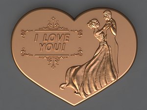 3D chocolate mold hand model