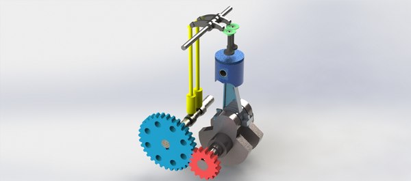 Engine 3D model