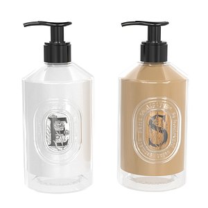 End Clothing DIPTYQUE VELVET HAND LOTION 3D model