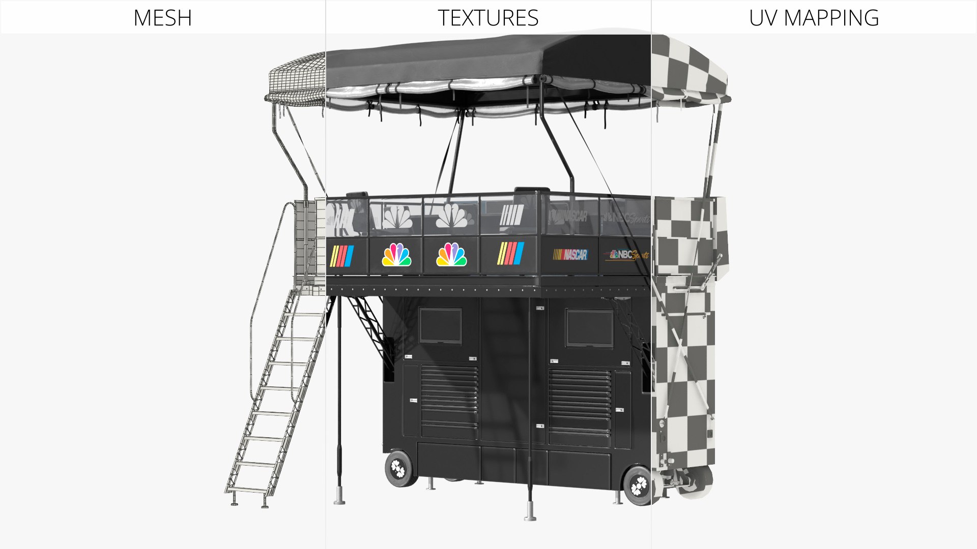 3D NASCAR Pit Box Control Stand https://p.turbosquid.com/ts-thumb/N6/kz3W04/04/nascar_pit_box_control_stand_010/jpg/1777408775/1920x1080/fit_q87/3b6be527db0547db22c5bef3f865fd9fc140d6b6/nascar_pit_box_control_stand_010.jpg