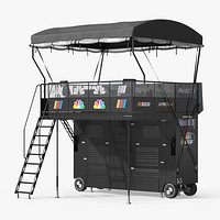 NASCAR Pit Box Control Stand