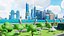 Megacity 3D model