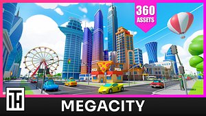Megacity 3D model