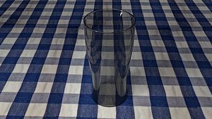 3d model beer glass
