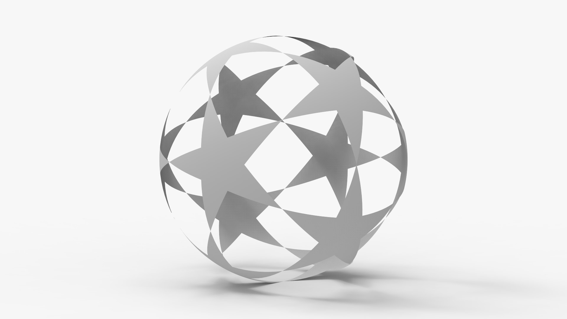 3D Star Ball Shape Model - TurboSquid 2259108