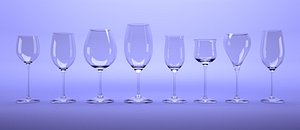 winecups blender 3D