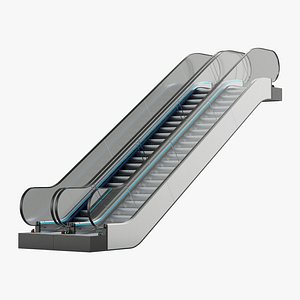 3D escalator architecture