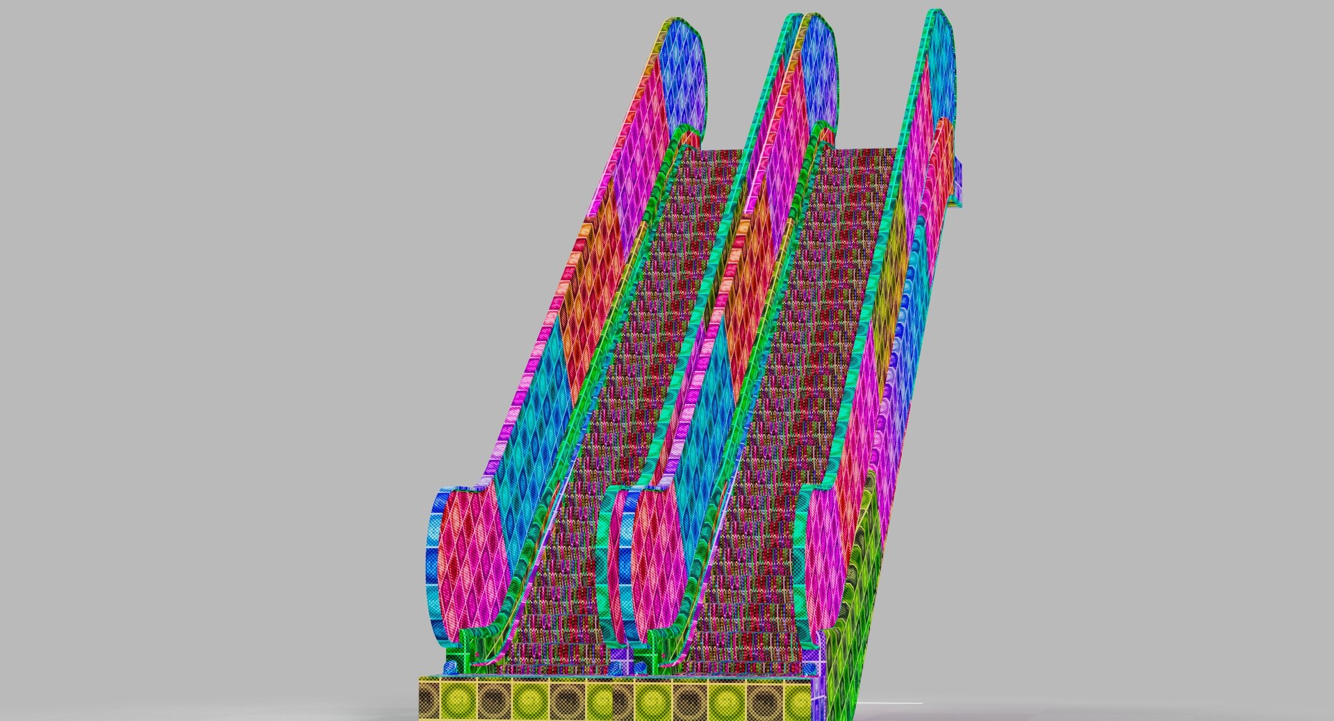 3D escalator architecture https://p.turbosquid.com/ts-thumb/N7/GWkKog/SPcxKY2n/00359_escalator_surface_v005_05_checker.0003/jpg/1594804811/1920x1080/fit_q87/fb0b02bd94e2099ddfb0545cbb3e1c6a2acb53e1/00359_escalator_surface_v005_05_checker.0003.jpg