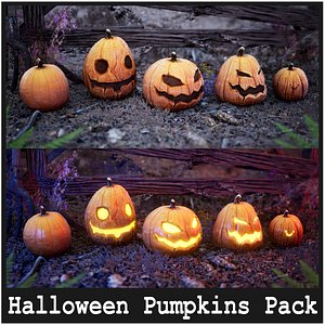 Halloween Pumpkins  150 variations