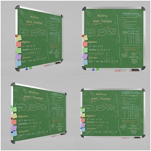 Professional Metal Greenboard Duo - Customizable Writing Board Set