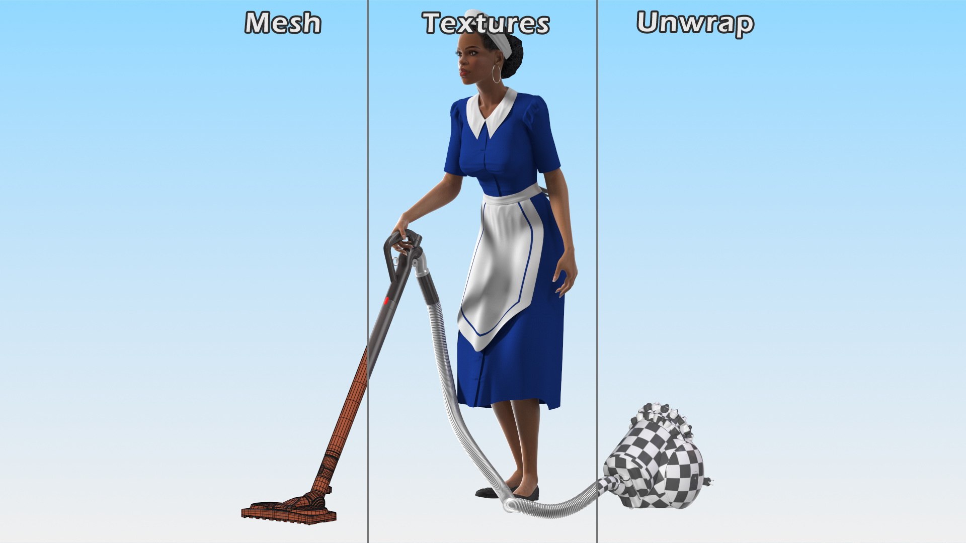 Light Skin Black Maid with Dyson Big Ball Vacuum Cleaner Rigged for Cinema 4D 3D https://p.turbosquid.com/ts-thumb/N7/Lj6qo8/is/lightskinblackmaidwithdysonbigballvacuumcleanerrigged3dsmodel020/jpg/1655943887/1920x1080/fit_q87/8ecd45703ad295c71956b4569abadb81cba9ed17/lightskinblackmaidwithdysonbigballvacuumcleanerrigged3dsmodel020.jpg