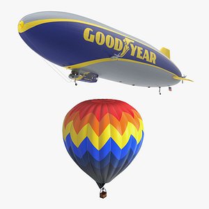 Hot Air Balloon and Blimp Airship Collection