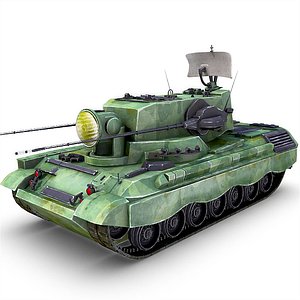 flakpanzer gepard tank gun obj