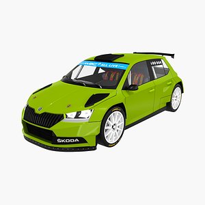 3D model SKODA FABIA Rally2 EVO Generic