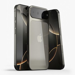 Apple iPhone 17 Concept Smartphone Titanium