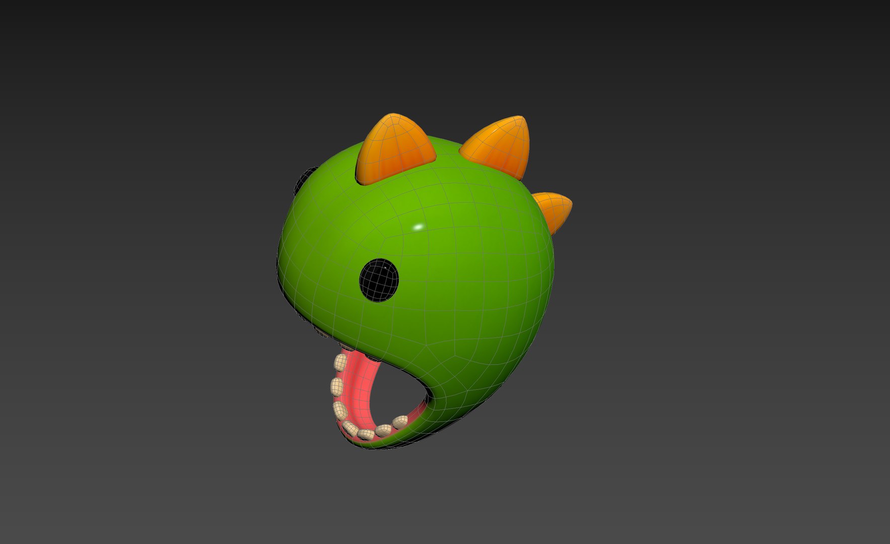 Prop034 Dinosaur Hat 3D Model TurboSquid 1843039