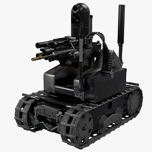 3D maars robotic combat model