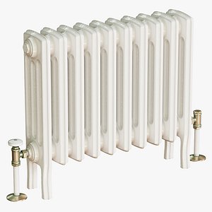 Vintage Cast Iron Sectional Radiator