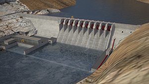 3D Dam Models - Browse & Download Formats - TurboSquid