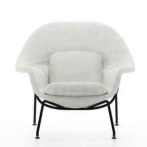 3D armchair chair model