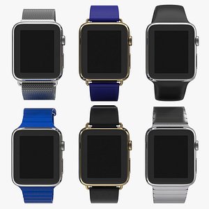 3D model Apple Watch Collection 2