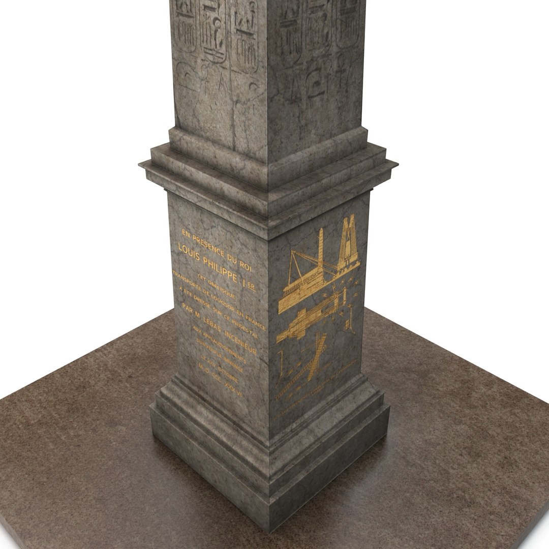 luxor obelisk paris 3d max https://p.turbosquid.com/ts-thumb/N7/oIvt7o/zovwyKst/luxorobeliskparis_170/jpg/1398290277/1920x1080/fit_q87/6e9f1a7cf9c4e89535ae13f7ad453b252d190f42/luxorobeliskparis_170.jpg