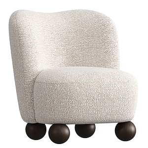 Alice Lounge Chair 3D model