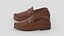 Penny Loafers Low Poly 3D model