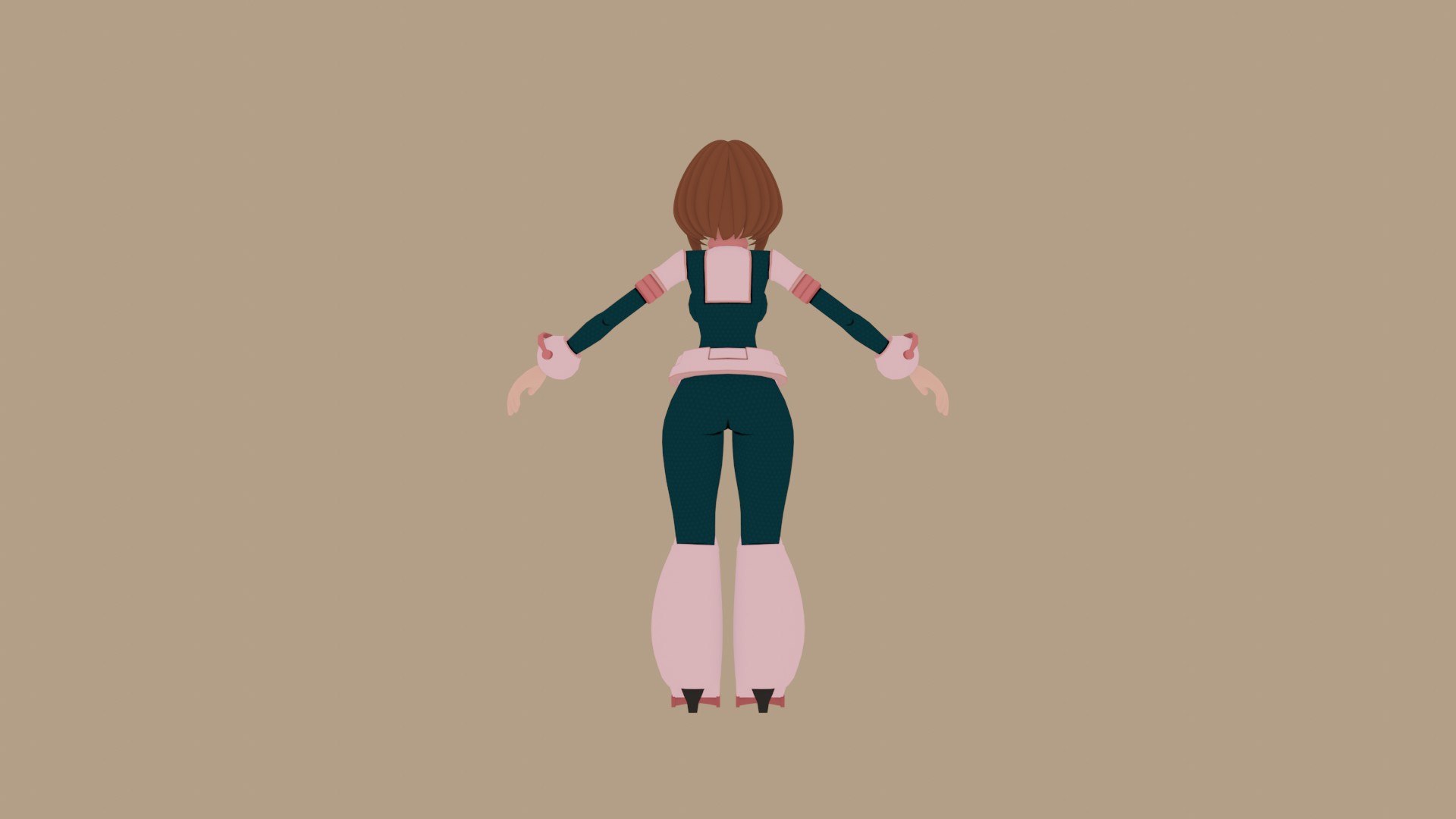 3D Uraraka Ochako - A Pose - TurboSquid 1969932