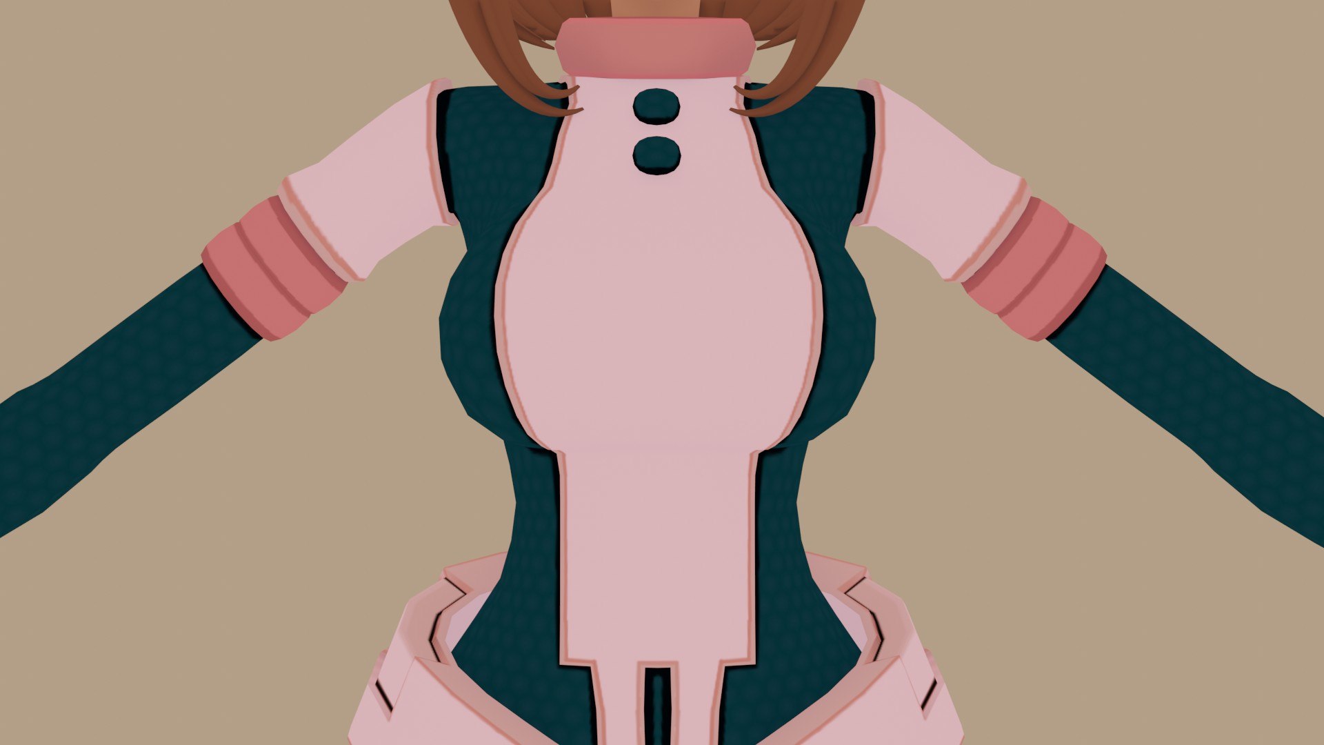 3D Uraraka Ochako - A Pose - TurboSquid 1969932