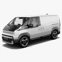 Kia PV5 Cargo 2026 with interior