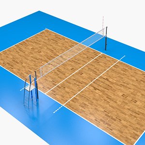 Volleyball Court 3D Models for Download | TurboSquid