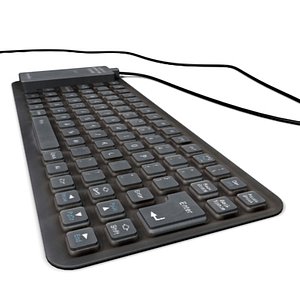 3d silicon keyboard