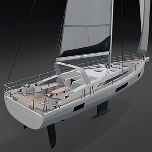 Beneteau Oceanis 52 new 2026 Luxury 3D Yacht model