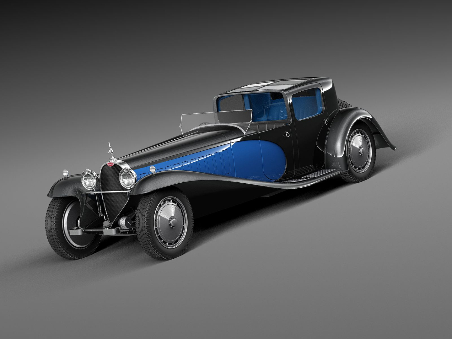 バンダイ模型／BUGATTI ROYALE Type41 1/16 ブガッティ