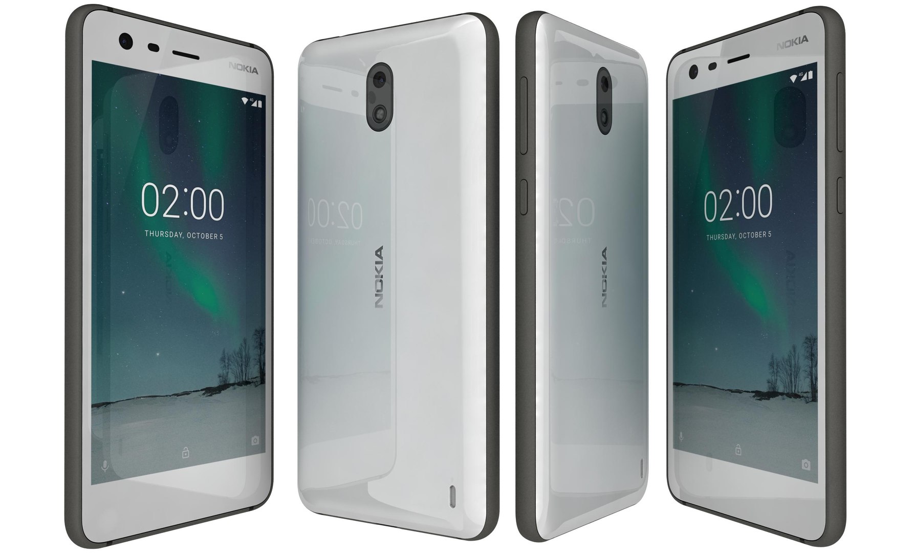 Nokia 2 colors model - TurboSquid 1224869