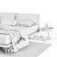 Cama Alivar Cuddle e Quarto SetWith Carpet