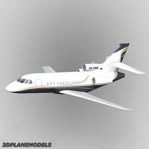 dassault falcon business jet 3ds