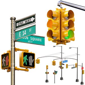 Traffic Light Set 01